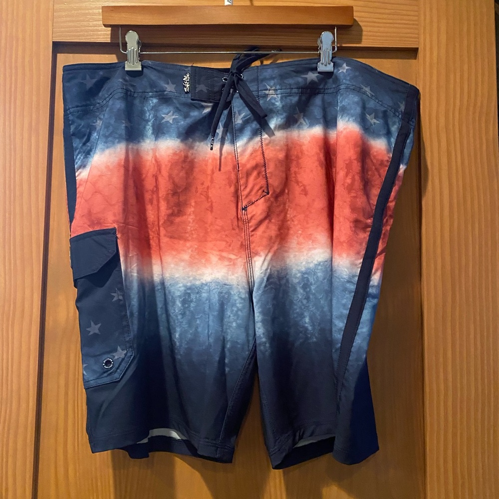 Salt Life Men's Ameritude Boardshorts NWT Size 42
